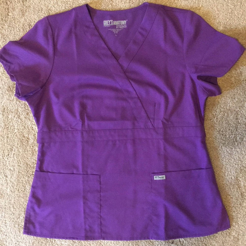 Greys Anatomy scrub top